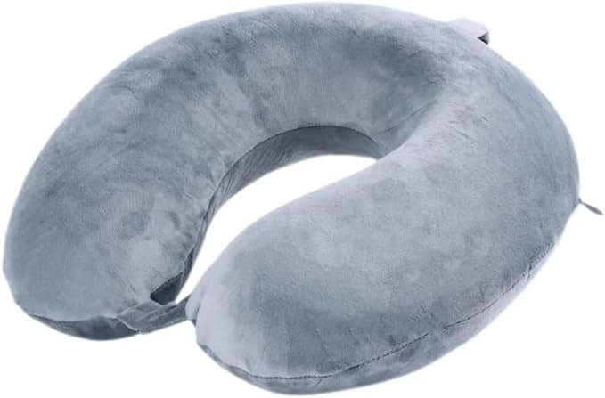 U-Shaped Memory Foam Travel Pillow with Washable Cover