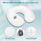 Inflatable Travel Pillow with Eye Mask & Earplugs