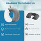 Inflatable Travel Pillow with Eye Mask & Earplugs