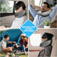 Inflatable Travel Pillow with Eye Mask & Earplugs
