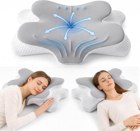 Cervical Neck Pillow – Ergonomic Memory Foam Pillow