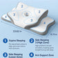 Ergonomic Cervical Pillow with Dual Height Memory Foam