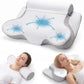 2-in-1 Memory Foam Pillow with Detachable Neck Roll